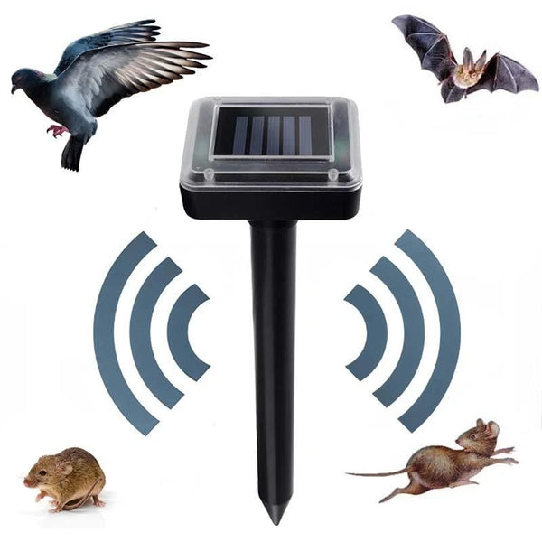 Repelente Solar Ultra Sônico Espanta Pragas | Net Ventura